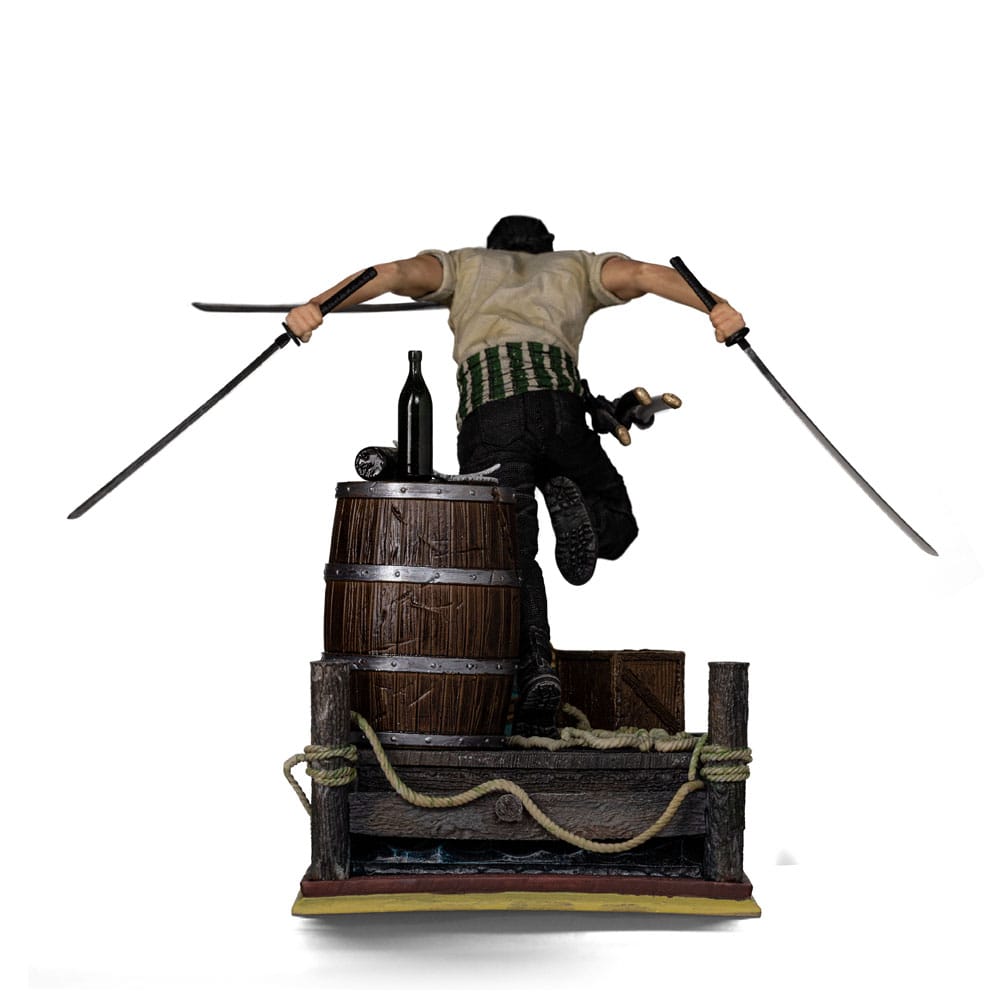 One Piece Estatua 1/10 Art Scale Zoro 19 cm