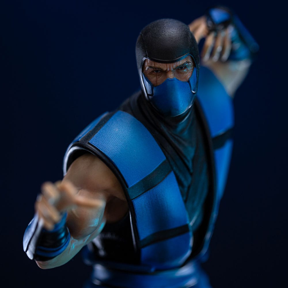 Mortal Kombat Estatua 1/10 Art Scale Sub-Zero (Ninjas Collection) heo Exclusive 21 cm