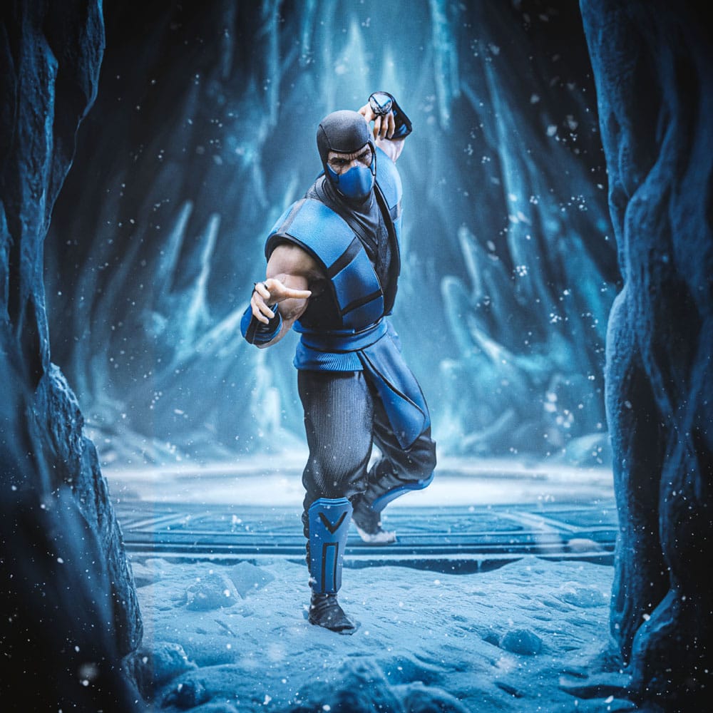 Mortal Kombat Estatua 1/10 Art Scale Sub-Zero (Ninjas Collection) heo Exclusive 21 cm