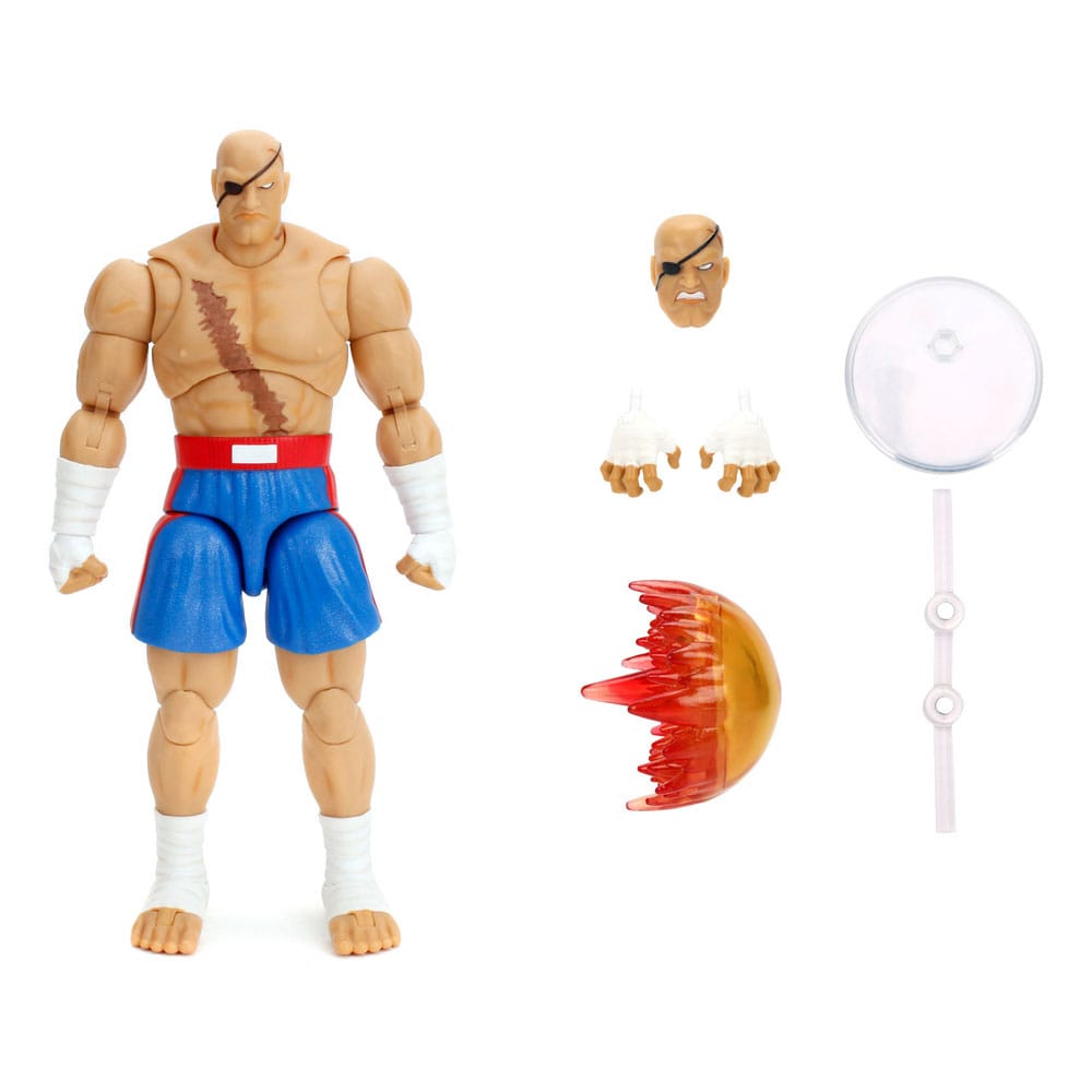 Ultra Street Fighter II: The Final Challengers Figura 1/12 Sagat 19 cm Frikytopia