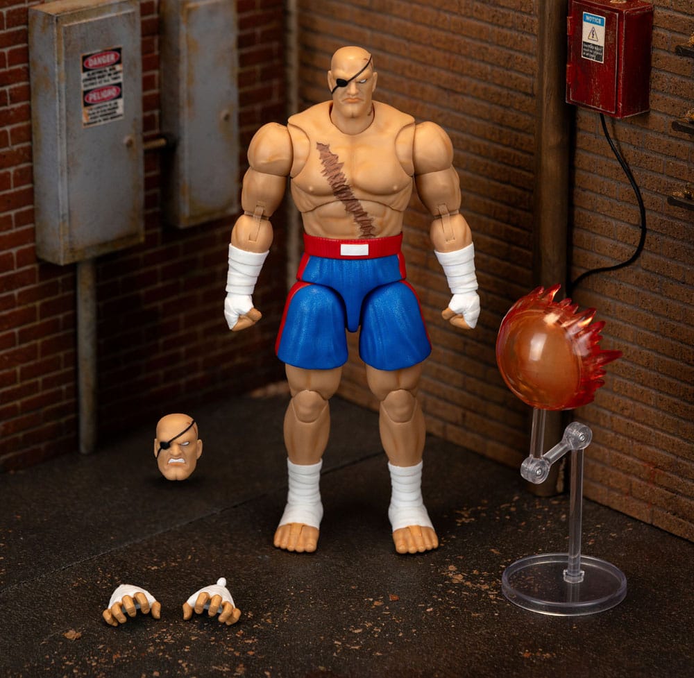 Ultra Street Fighter II: The Final Challengers Figura 1/12 Sagat 19 cm