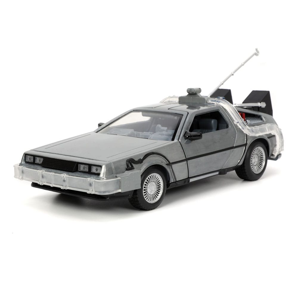 Back to the Future Vehículo 1/24 Hollywood Rides Back to the Future 1 Time Machine Frikytopia