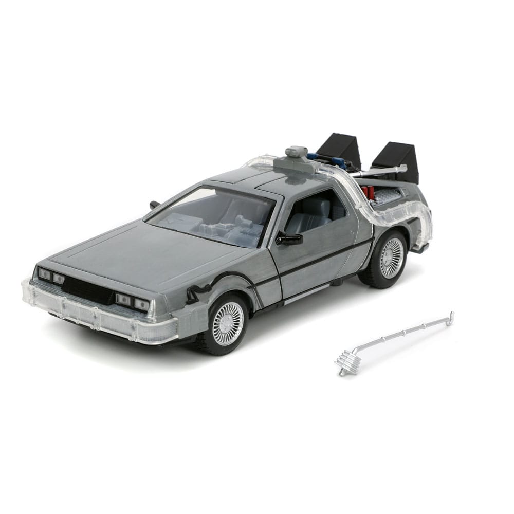 Back to the Future Vehículo 1/24 Hollywood Rides Back to the Future 1 Time Machine