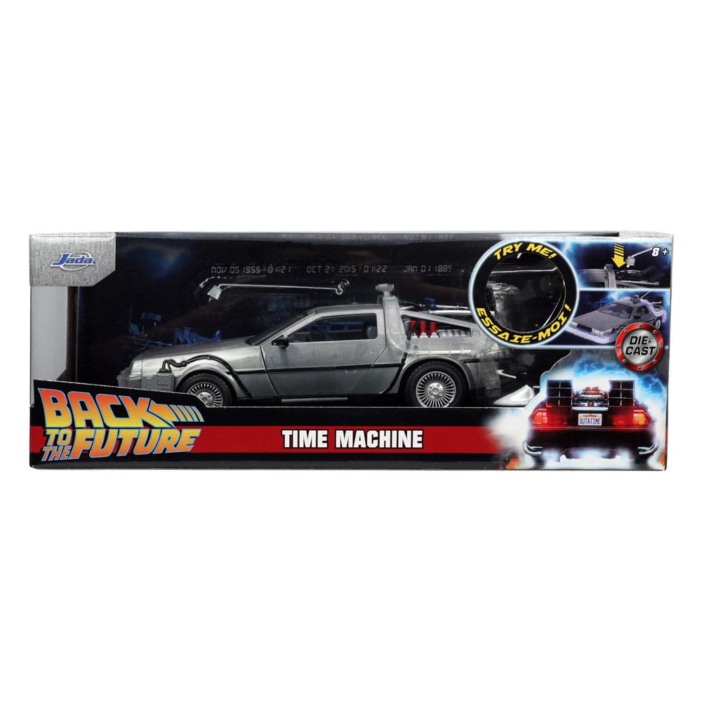 Back to the Future Vehículo 1/24 Hollywood Rides Back to the Future 1 Time Machine