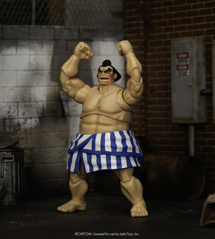 Ultra Street Fighter II: The Final Challengers Figura 1/12 E. Honda 16 cm Frikytopia