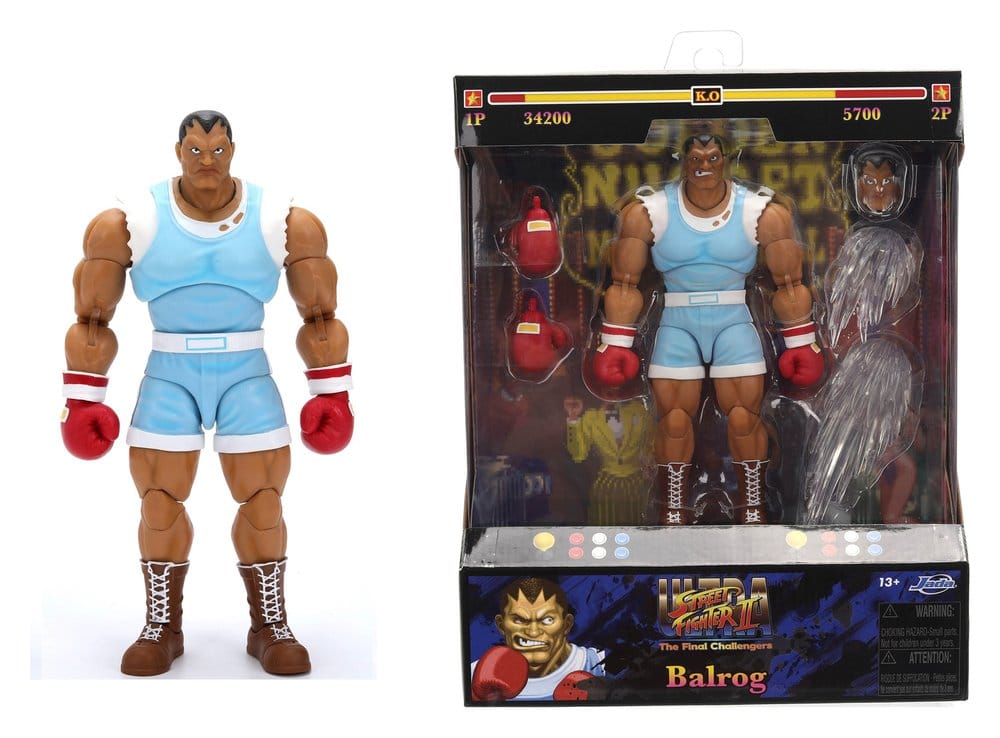 Figura Balrog Street Fighter II 17cm