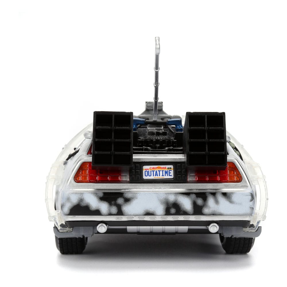 Regreso al Futuro Vehículo Diecast 1/24 Time Machine Frost