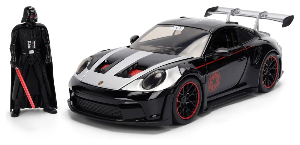 Star Wars Vehículo 1:24 Darth Vader Porsche 911