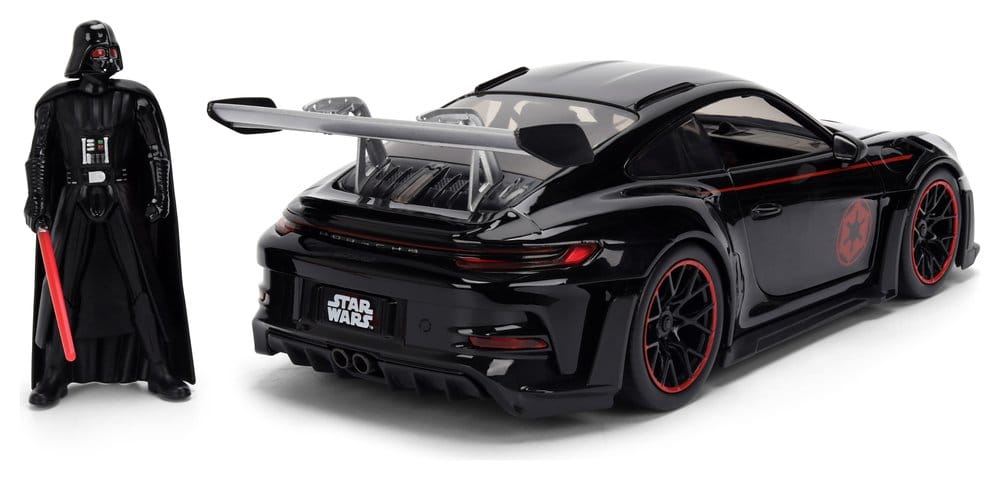 Star Wars Vehículo 1:24 Darth Vader Porsche 911