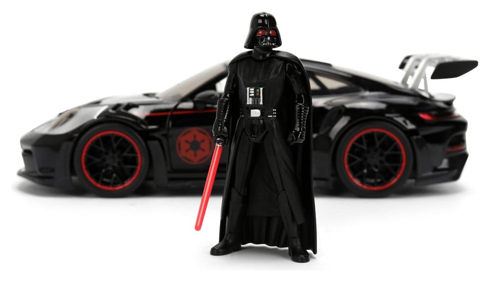 Star Wars Vehículo 1:24 Darth Vader Porsche 911