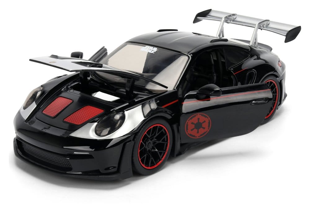Star Wars Vehículo 1:24 Darth Vader Porsche 911