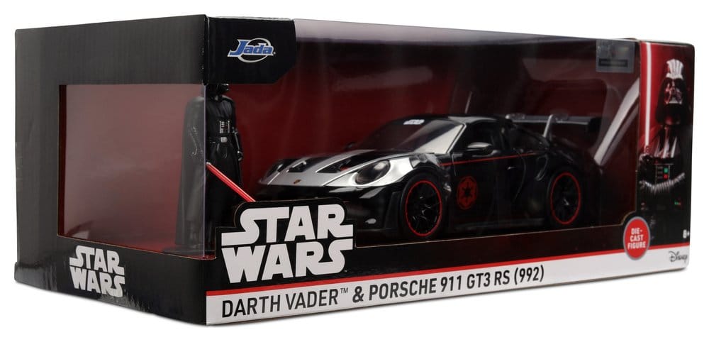 Star Wars Vehículo 1:24 Darth Vader Porsche 911