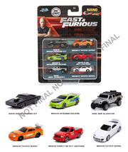 A Todo Gas Pack de 6 Nano Cars