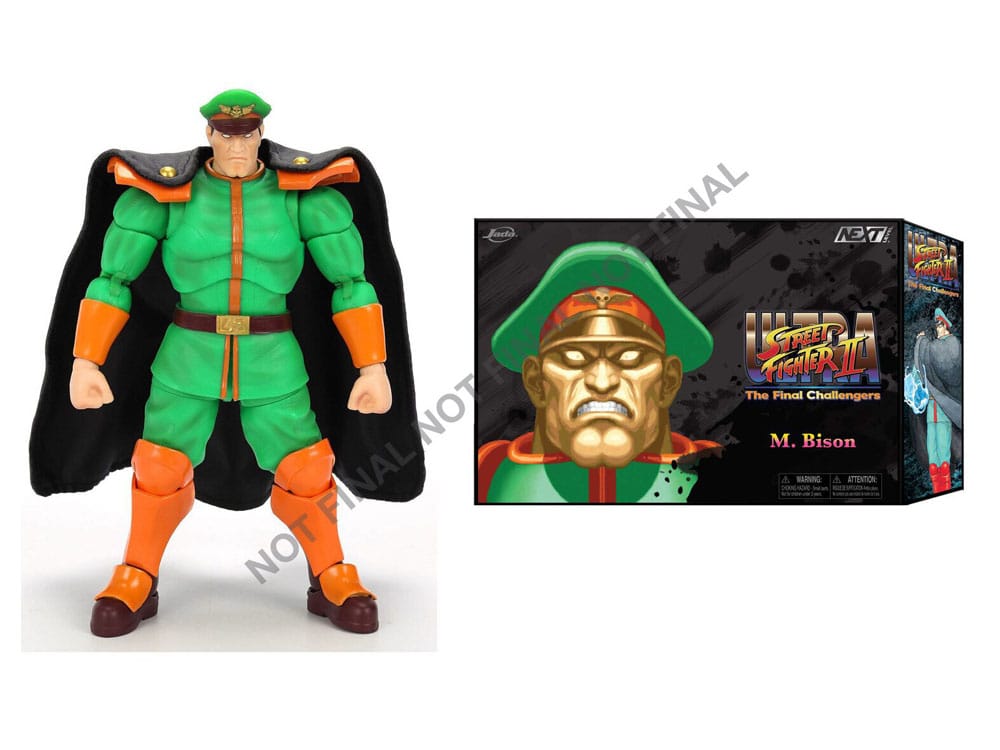 Figura Bison Player 2 Street Fighter II 17cm