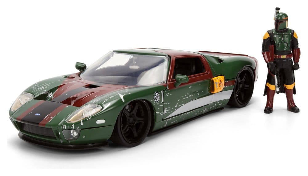 Star Wars Vehículo 1:24 Boba Fett 2005 Ford GT