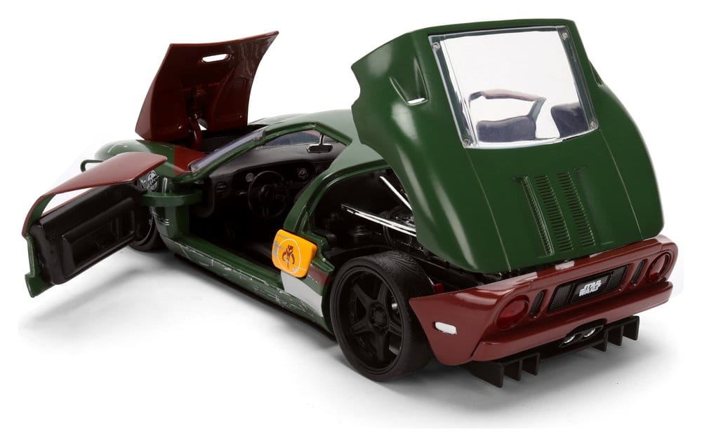Star Wars Vehículo 1:24 Boba Fett 2005 Ford GT
