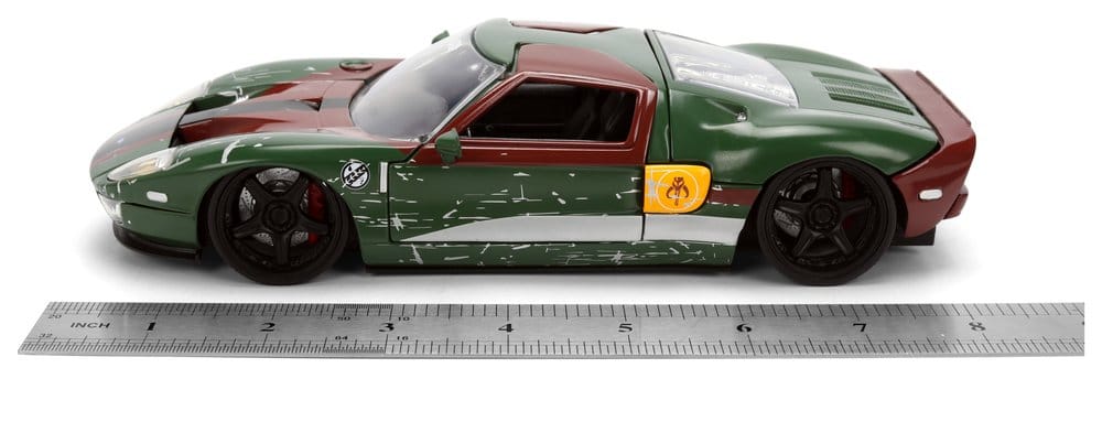 Star Wars Vehículo 1:24 Boba Fett 2005 Ford GT