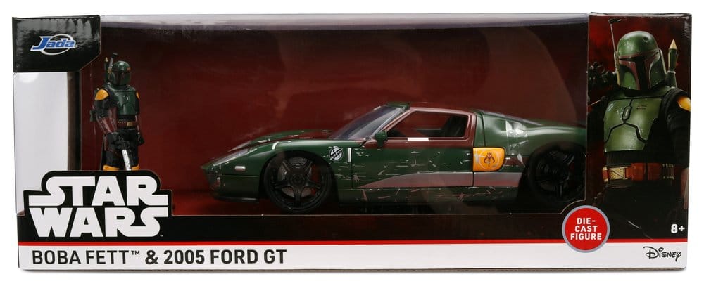 Star Wars Vehículo 1:24 Boba Fett 2005 Ford GT