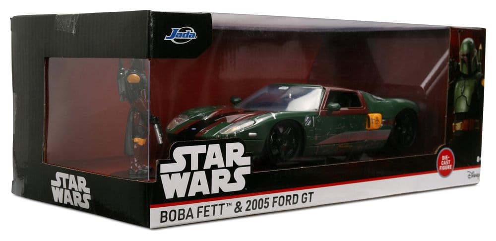 Star Wars Vehículo 1:24 Boba Fett 2005 Ford GT