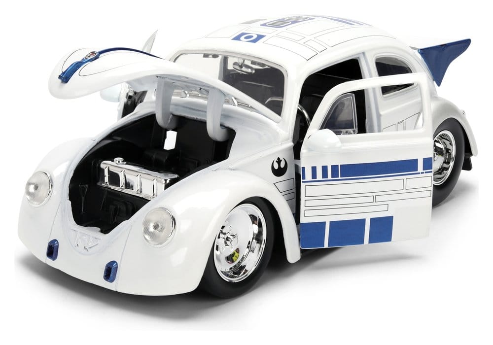 Star Wars Vehículo 1:24 R2-D2 1959 VW Drag Beetle