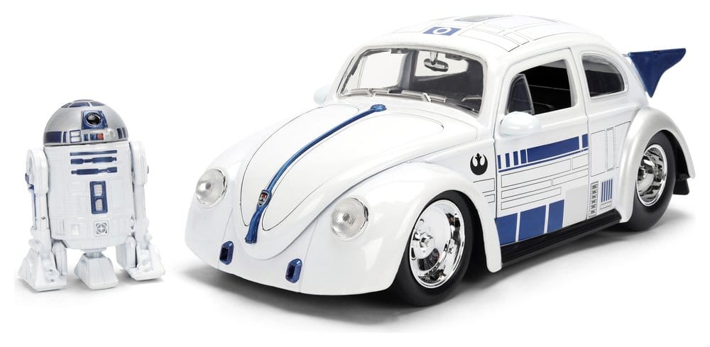 Star Wars Vehículo 1:24 R2-D2 1959 VW Drag Beetle