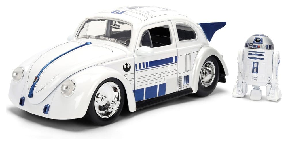 Star Wars Vehículo 1:24 R2-D2 1959 VW Drag Beetle