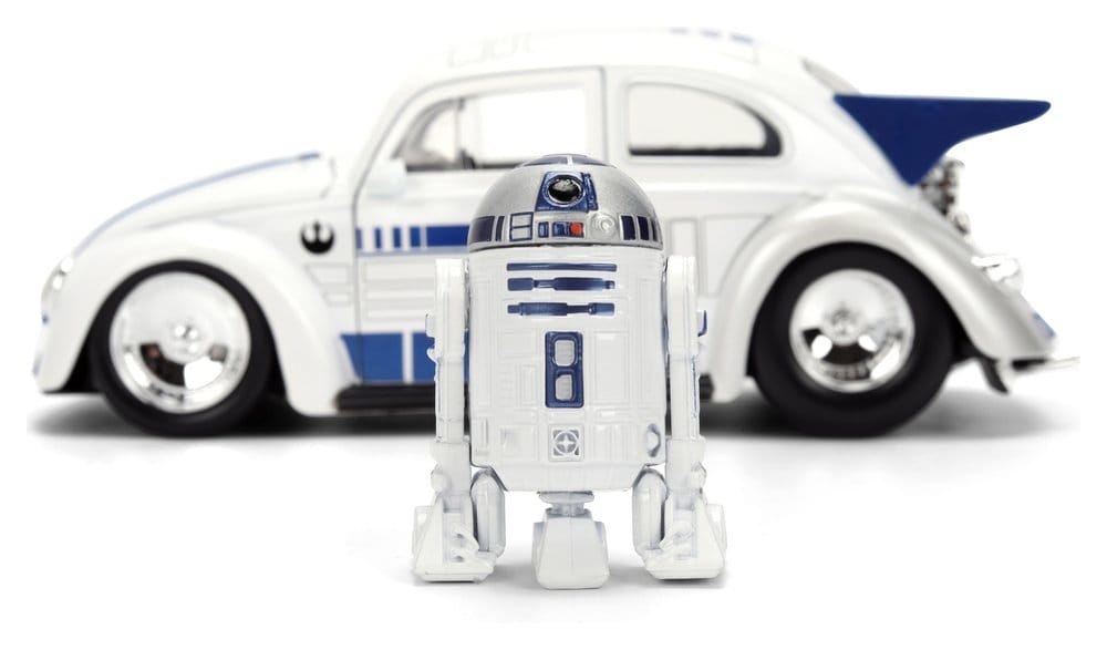Star Wars Vehículo 1:24 R2-D2 1959 VW Drag Beetle