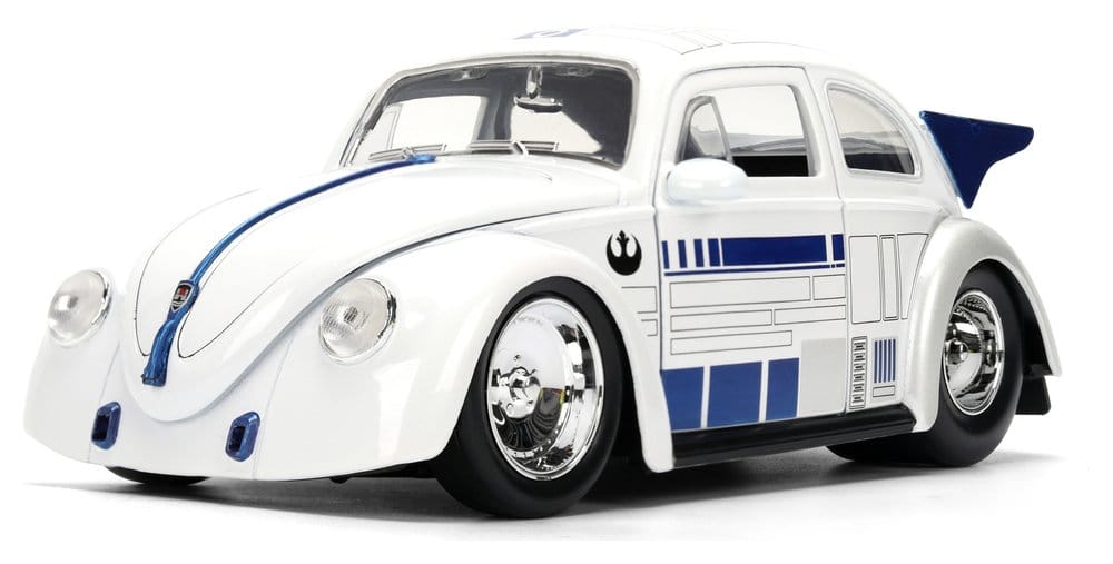 Star Wars Vehículo 1:24 R2-D2 1959 VW Drag Beetle