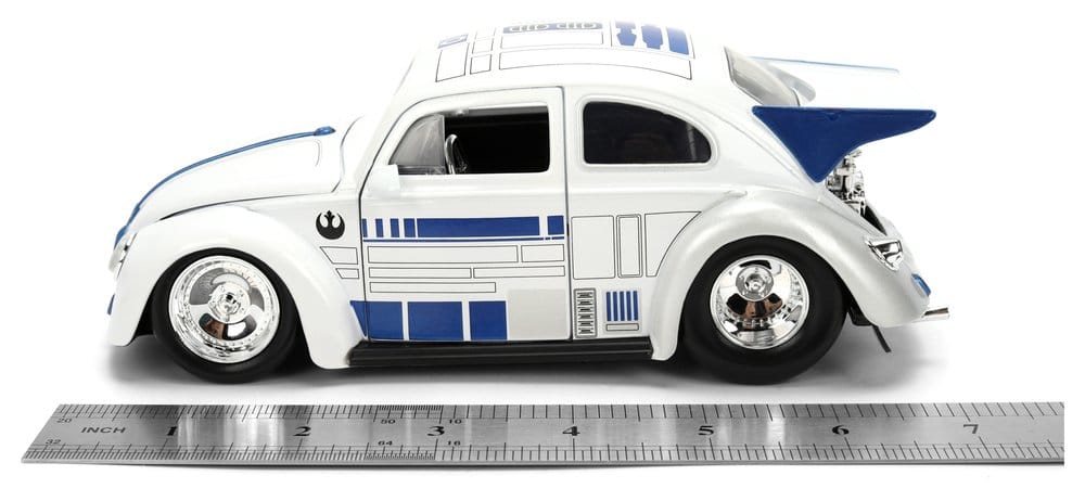 Star Wars Vehículo 1:24 R2-D2 1959 VW Drag Beetle