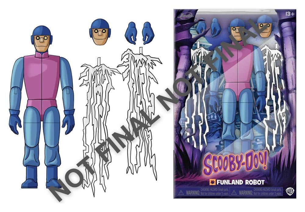 Scooby Doo Figura Funland Robot 16 cm