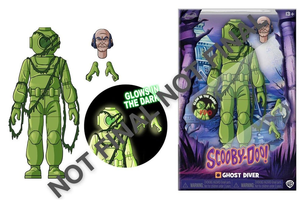 Scooby Doo Figura Ghost Diver 16 cm Frikytopia