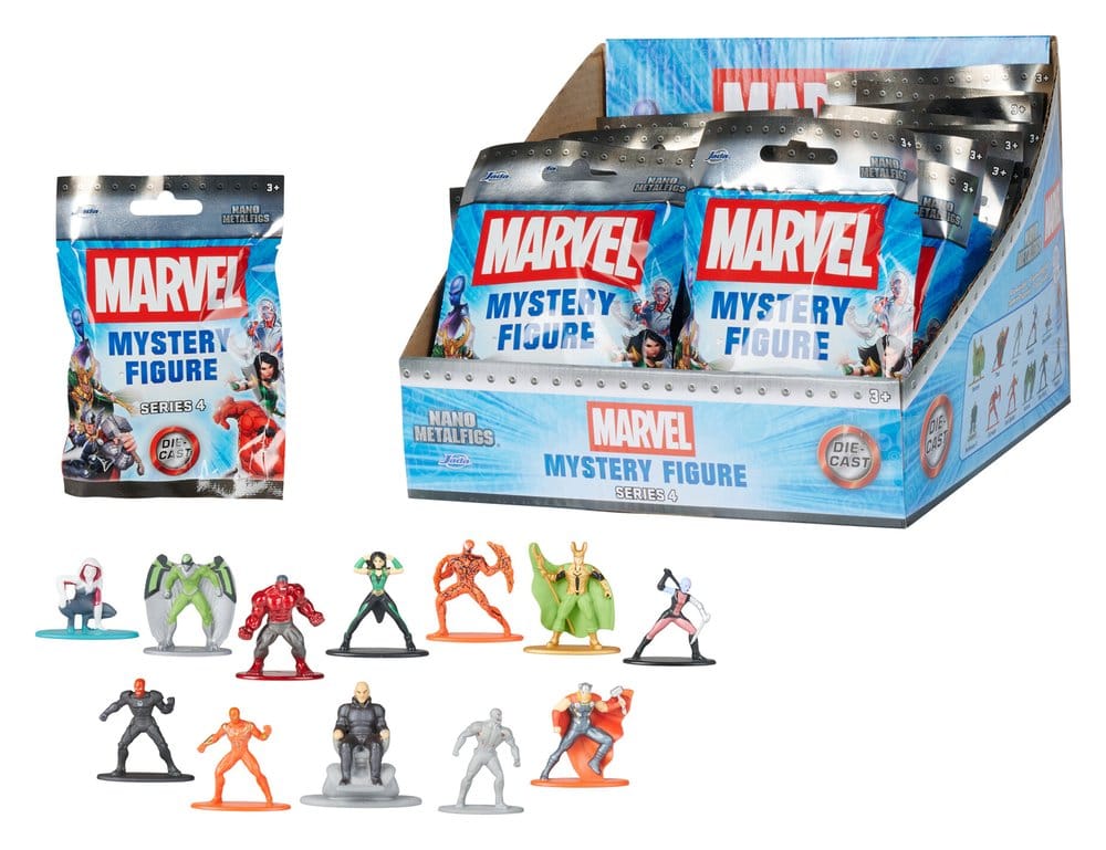 Marvel Figuras Mini Blind Box Expositor Wave 4 (24) Frikytopia