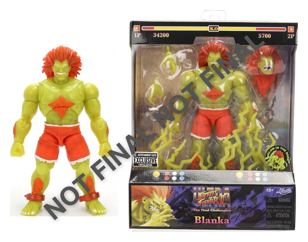 Street Fighter Figura II Blanka GID 19 cm Frikytopia