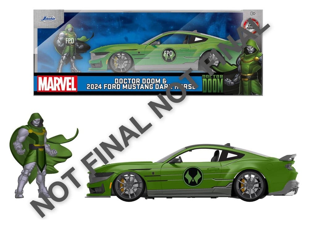 Marvel Vehículo 1:24 Avengers Doctor Doom 2024 Ford Frikytopia