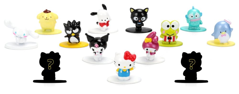 Sanrio Nanofigs Hello Kitty Figuras Mini Blind Box Expositor (24)