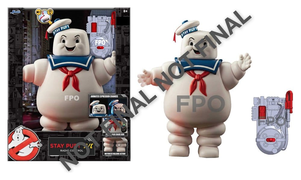 Los Cazafantasmas Figura RC Stay Puft 28 cm