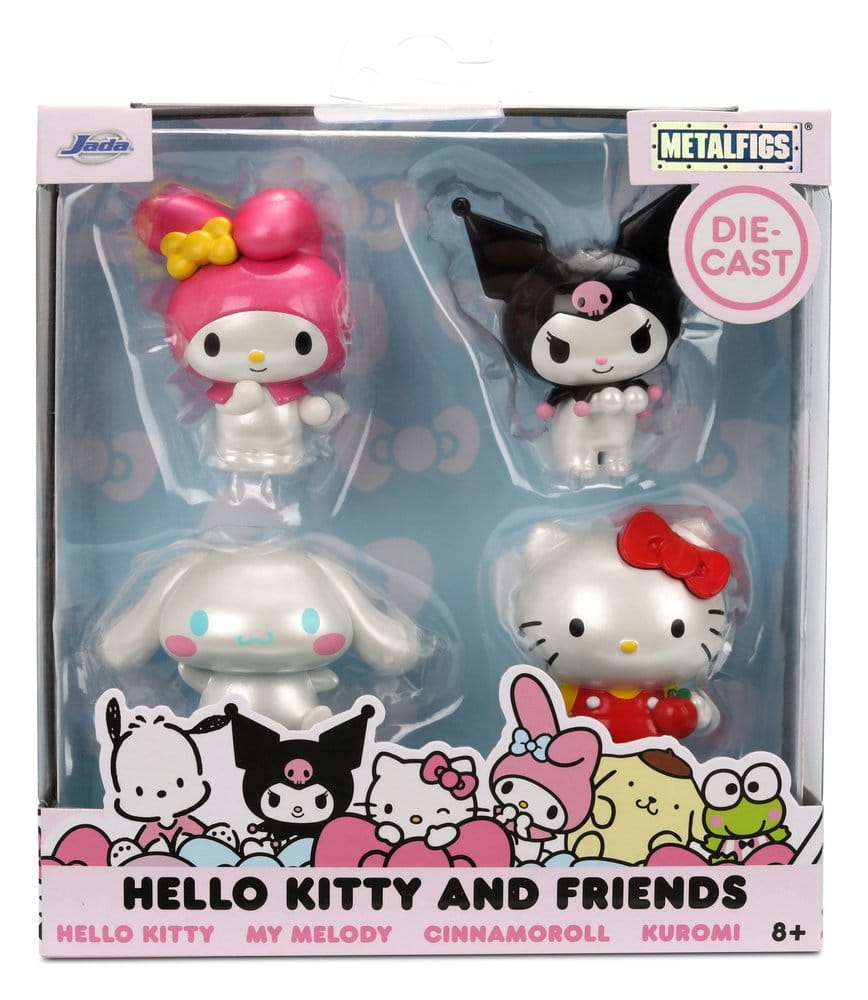 Sanrio Pack de 4 Figuras 6 cm