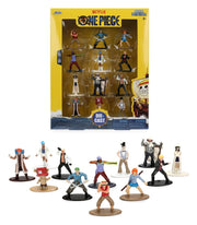 One Piece Nano Metalfigs Pack de 12 Figuras Mini Surtido (12)