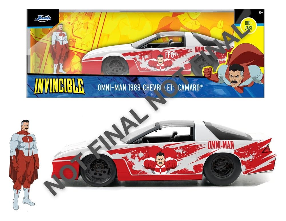 Invincible Vehículo 1/24 Omni-Man 1985 Chevrolet Frikytopia