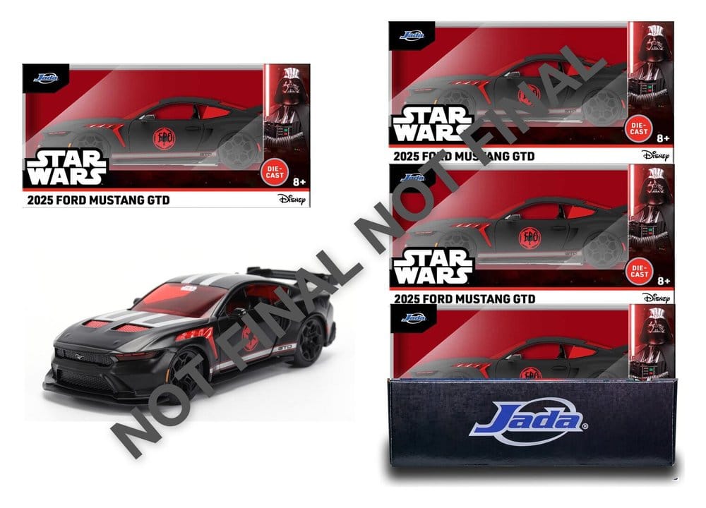 Star Wars Vehículo 1:32 Darth Vader 2005 Ford Mustang GTD Surtido (6)