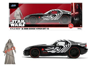 Star Wars Vehículo 1:24 Kylo Ren Dodge Viper SRT10 2008