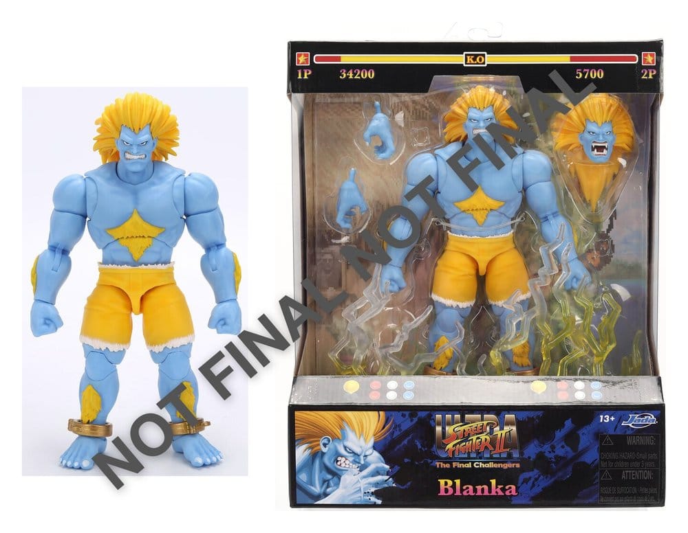 Street Fighter II Figura Blanka P2 19 cm Frikytopia