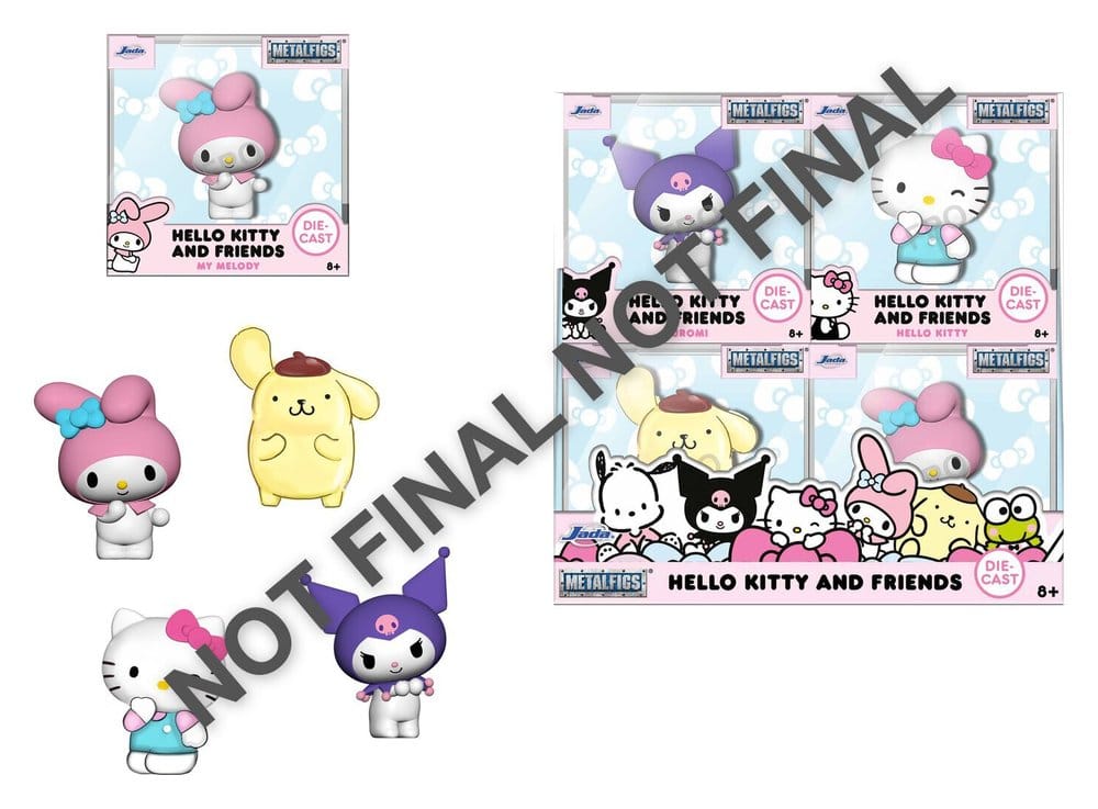 Sanrio Figuras Mini Diecast Hello Kitty Wave 3 6 cm Display (12)
