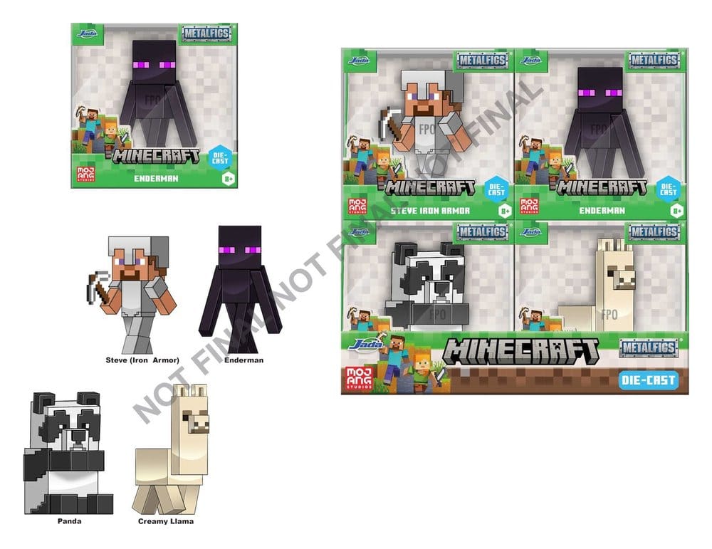 Minecraft Figuras Mini Wave 6 7 cm Expositor (12)