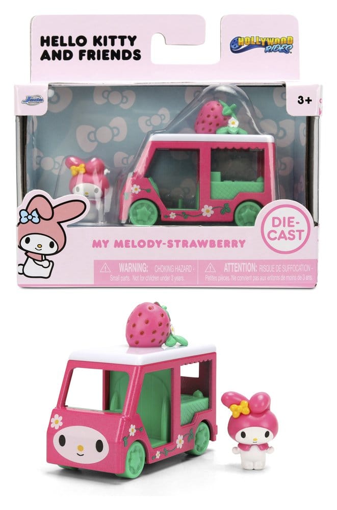 Sanrio Vehículos Diecast 1/55 Wave 1 Surtido (8)