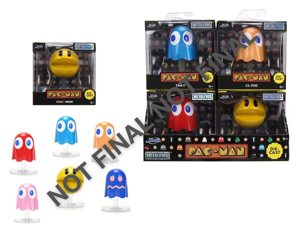 Pac-Man Figuras Mini Wave 1 6 cm Expositor (12)