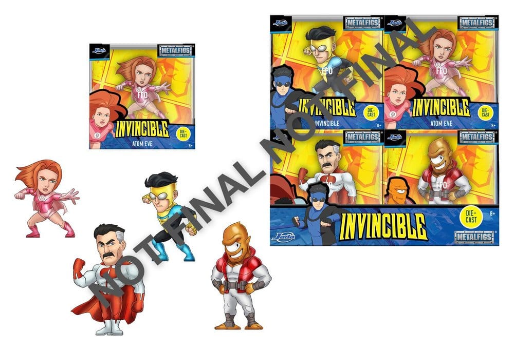 Invincible Figuras Mini Wave 1 6 cm Expositor (12) Frikytopia