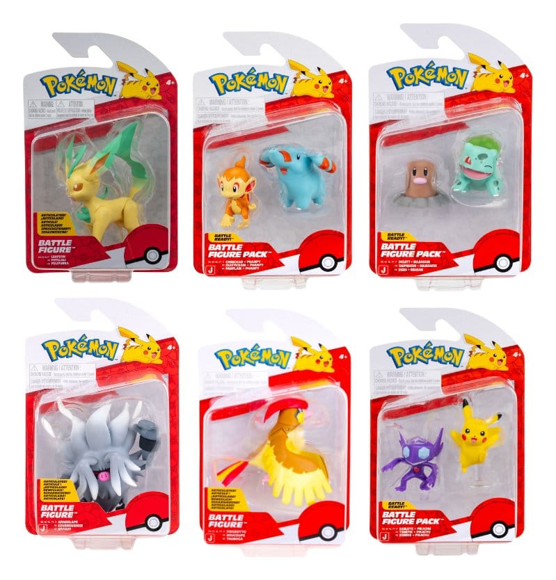 Pokémon Battle Figure Figuras ver. 22 Surtido (6) Frikytopia