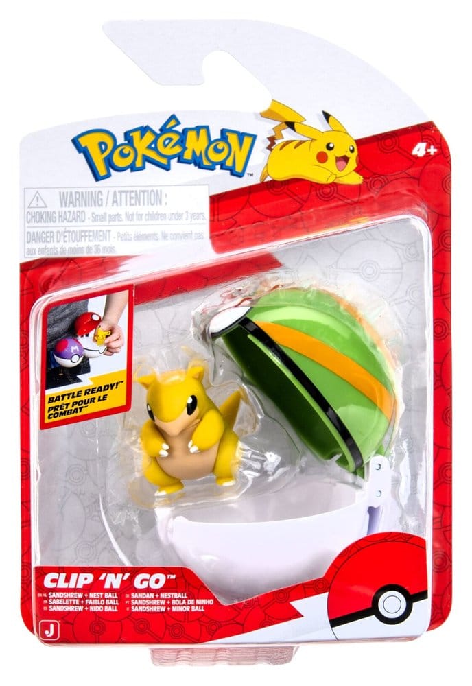 Pokémon Clip 'n' Go Minifiguras Poké Balls ver. 22 Surtido (6)