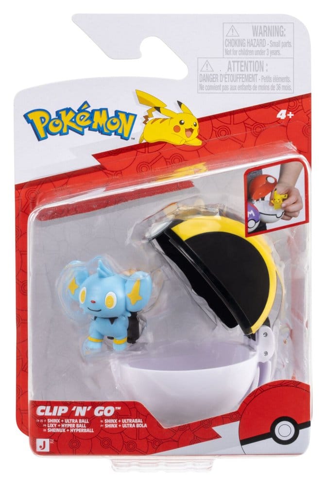 Pokémon Clip 'n' Go Minifiguras Poké Balls ver. 23 Surtido (6)